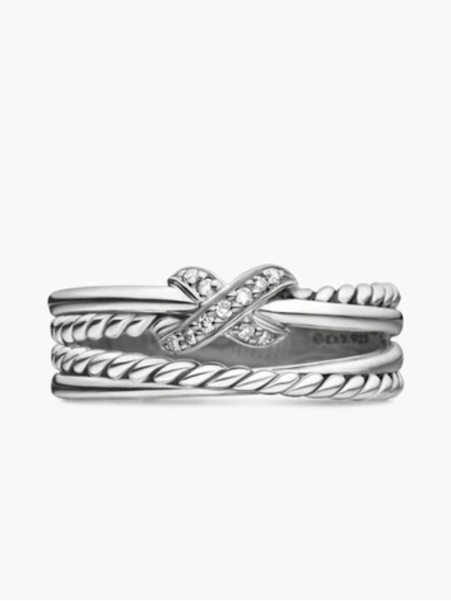 David Yurman X Crossover Band Ring